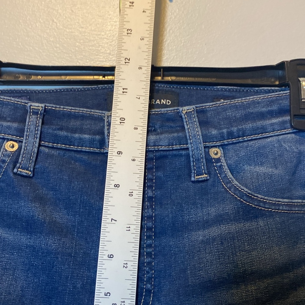 Lucky Brand Bridgette Jeans Women 2/26 Blue Stretch Denim High Rise Skinny Ankle - Picture 13 of 15